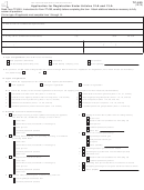 Form Tp-650 - Application For Registration Under Articles 12-A And 13-A Printable pdf