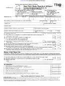 Form Tt-102 - New York State Resident Affidavit Printable pdf