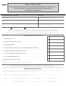 Form Bfc-1 - Tentative Return And Application For Extension Of Time To File The New Jersey Banking And Financial Corporation Tax Return