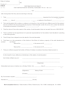 Form Poa-20 (state Form 49377) - Distributee's Affidavit Form For Disposition Of Estates