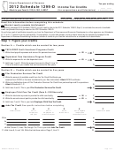 Schedule 1299-d - Attach To Your Form Il-1120, Il-1041, Il-990-t - Income Tax Credits - 2012