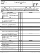 Form 6729b - Shopping Review Sheet