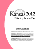 Fiduciary Income Tax Instructions