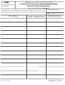 Form 6467 - Transmittal Of Forms W-4 Reported Magnetically/ Electronically (continuation)