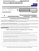 Form W1q - Delaware Quarterly Withholding Form - 2013