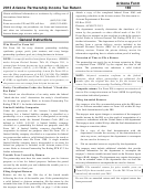 Instructions For Arizona Form 165 - 2013