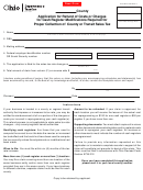 Form Cr-1 Generic - Application For Refund Of Costs Or Charges For Cash Register Modifi Cations Required For Proper Collection Of County Or Transit Sales Tax