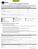 Form Ab-30p - Personal Property Tax Exemption Application
