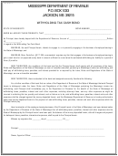 Form 89-505-10 - Withholding Tax Cash Bond
