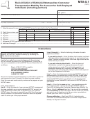Form Mta-5.1 - Reconciliation Of Estimated Metropolitan Commuter Transportation Mobility Tax Account For Self-employed Individuals (including Partners)