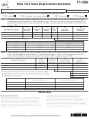 Form It-399 - New York State Depreciation Schedule - 2011