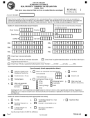 Form 7551 - Real Property Transfer Tax Declaration Printable pdf