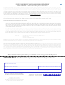 Form Fid-ext - Extension Payment Voucher - 2011