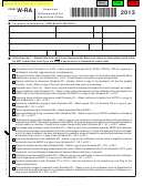 Form W-ra - Required Attachments For Electronic Filing - 2013