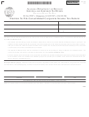 Form 20c-cre - Election To File Consolidated Corporate Income Tax Return