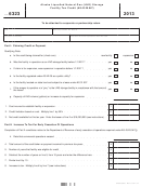Form 6323 - Alaska Liquefied Natural Gas (lng) Storage Facility Tax Credit - 2013