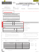 Fillable Form N-15 - Individual Income Tax Return - Nonresident And Part-Year Resident Printable pdf