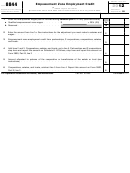 Fillable Form 8844 - Empowerment Zone Employment Credit - 2012 Printable pdf