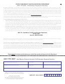 Form Pit-ext - New Mexico Personal Income Tax Extension Payment Voucher - 2011