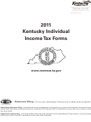 Kentucky Individual Income Tax Forms - 2011