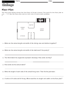 Floor Plan - Math Worksheet With Answers