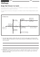Maps Not Drawn To Scale - Geography Worksheet With Answers
