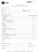 Montana Form Id-ar - Apartment Rental Income And Expense Reporting Form