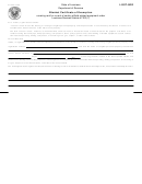 Form R-1353 - Blanket Certificate Of Exemption