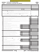 Fillable Form 100s - California S Corporation Franchise Or Income Tax Return - 2011 Printable pdf