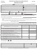 Virginia Form Rdc - Application For Research And Development Expenses Tax Credit