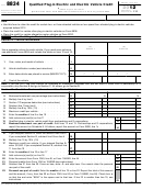 Form 8834 - Qualified Plug-in Electric And Electric Vehicle Credit - 2012