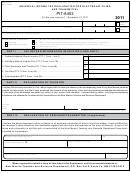Form Pit-8453 - Ndividual Income Tax Declaration For Electronic Filing And Transmittal - 2011