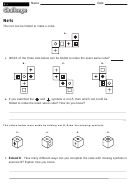 Nets - Geometry Worksheet With Answers