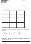 Fore! - Math Worksheet