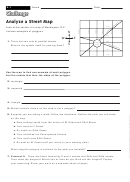 Analyze A Street Map - Geometry Worksheet With Answers