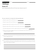 Prove It! - Geometry Worksheet With Answers