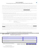 Form Cit-ext - Corporate Income And Franchise Extension Payment Voucher - 2011