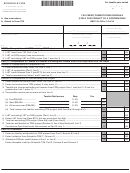 Schedule Fon (form 41a720-s56) - Tax Credit Computation Schedule (for A Fon Project Of A Corporation)