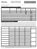 Virginia Schedule 500ab - Schedule Of Related Entity Add Backs And Exceptions - 2014
