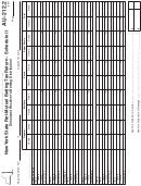 Form Au-212.2 - Schedule Ii - New York State Pari-mutuel Betting Tax Return - Simulcast Receiver's Betting Distribution