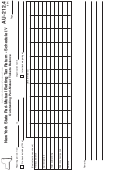 Form Au-212.4 - Schedule Iv - New York State Pari-mutuel Betting Tax Return - Outstanding Pari-mutuel Tickets Balance