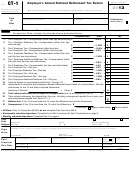 Form Ct-1 - Employer's Annual Railroad Retirement Tax Return - 2013