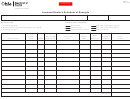 Form Mf 2-1 - Licensed Dealer's Schedule Of Receipts