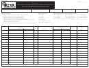 Form R-5401 - Schedule C - Motor Fuel Tax Multiple Schedule Of Terminal Rack Removals