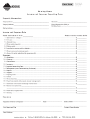 Montana Form Id-nh - Nursing Home Income And Expense Reporting Form