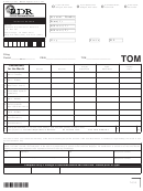 Form R-5393 - Terminal Operator Monthly Return