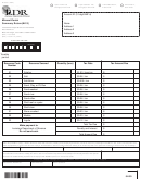 Form R-9000 - Mineral-parish Summary Return