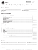 Montana Form Id-sf - Square Foot Rental (offi Ce, Retail, Warehouse And Restaurant) Income And Expense Reporting Form