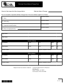 Form R-6450 - Business Taxes Address Change Form