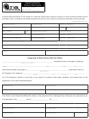 Form R-8323 - Request For Sales Tax Refund On Motor Vehicles